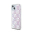 DKNY Liquid Glitter Multilogo – dėklas iPhone 15 / 14 / 13 (rožinis)