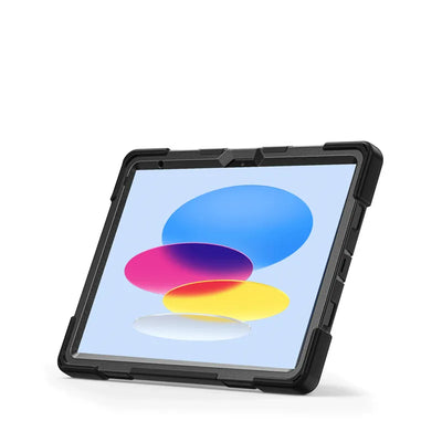 Crong Defender Plus – tvirtas dėklas iPad 11“ A16 (2025) / 10.9“ (2022) (juodas)