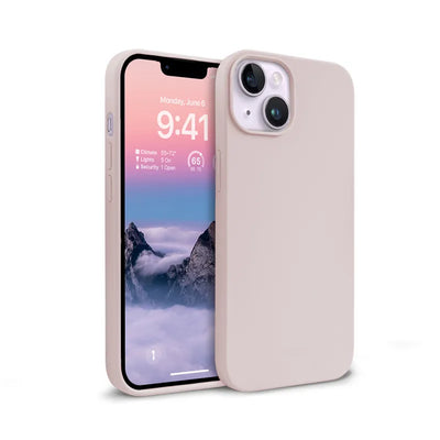 Crong Color Cover – iPhone 14 Plus dėklas (smėlio rožinė)