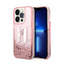 Karl Lagerfeld Liquid Glitter Big Logo dėklas – dėklas iPhone 14 Pro telefonui (rožinis)