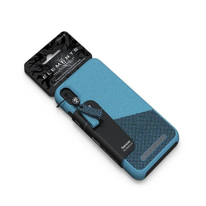 Nordic Elements Saeson Freja – Dėklas iPhone Xs Max (naftos spalva)