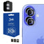 3mk Lens Protection Pro – kameros objektyvo stiklas, skirtas iPhone 17 (šviesiai mėlynas)