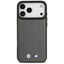 BMW M Quilted Logo MagSafe – „iPhone 17 Pro Max“ dėklas (antracito spalvos)