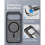 Spigen Ultra Hybrid Mag MagSafe – dėklas Google Pixel 11 (Frost Black)