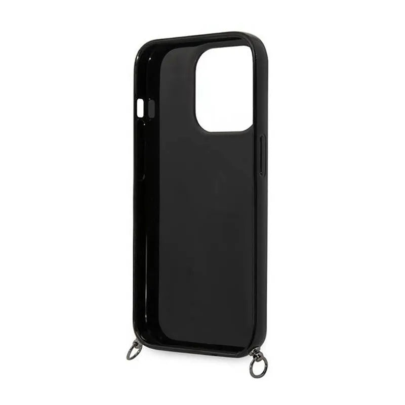 Karl Lagerfeld Color Stripes Strap – dėklas iPhone 14 Pro Max (rožinis)