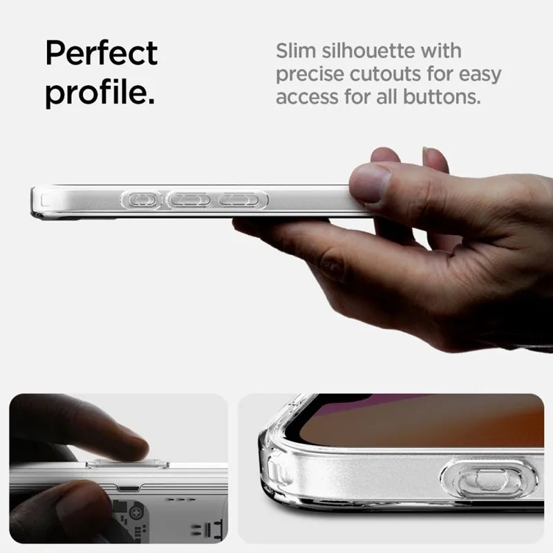 Spigen Ultra Hybrid Mag MagSafe - dėklas, skirtas iPhone 17e / 16e (Zero One)