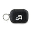 Karl Lagerfeld Monogram Karl & Choupette Head – AirPods Pro 2 dėklas (juodas)