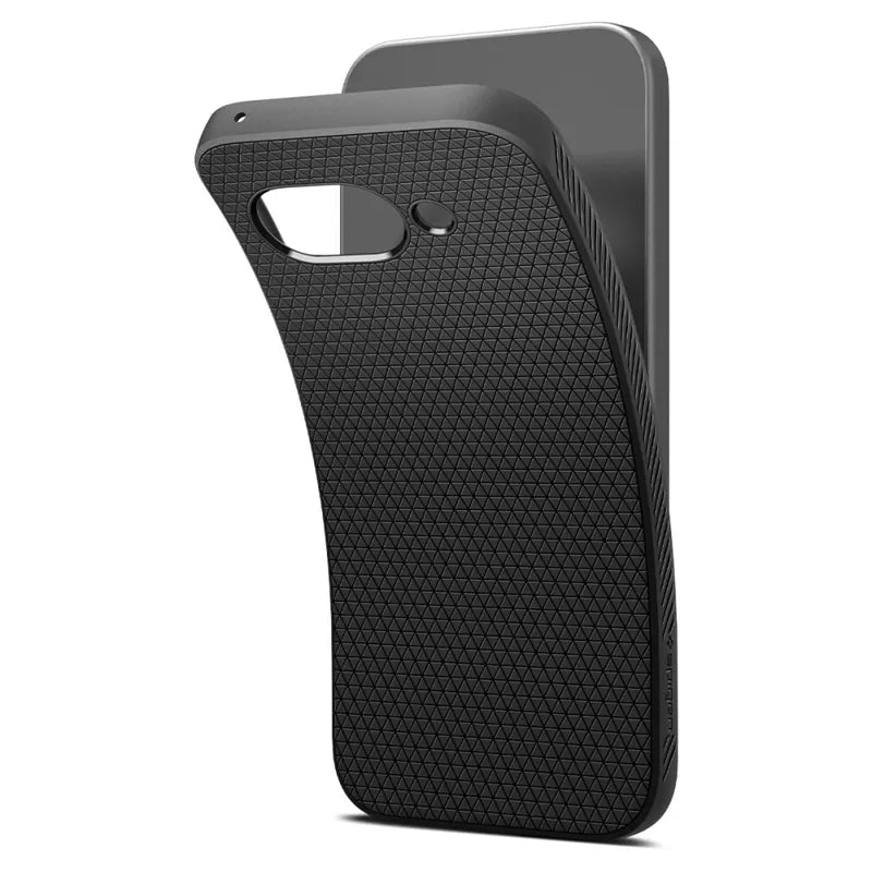 Spigen Liquid Air – dėklas Google Pixel 9a (matinė juoda)
