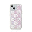 DKNY Liquid Glitter Multilogo – dėklas iPhone 15 / 14 / 13 (rožinis)