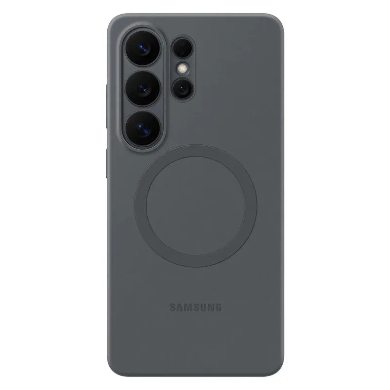 Samsung silikoninis magnetinis dėklas - dėklas Samsung Galaxy S26 Ultra (juodas)