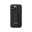 BMW Grip Stand Hot Stamp – dėklas iPhone 14 Pro Max (juodas)