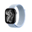Crong Nylon – sportinė apyrankė, skirta Apple Watch 38/40/41/42 mm (Cool Blue)