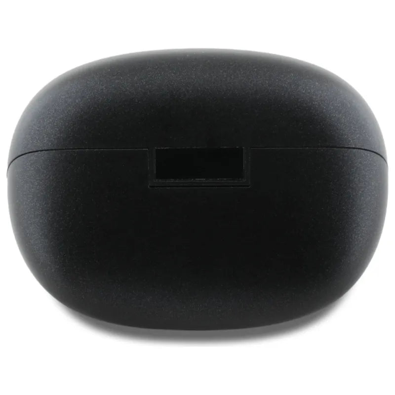 Guess Capsule Printed Logo – „Bluetooth“ TWS ANC & ENC ausinės + įkrovimo dėklas (juodos)
