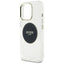 Guess IML Metal Colored Circle Classic Logo MagSafe – dėklas skirtas iPhone 16 Pro (juodas)