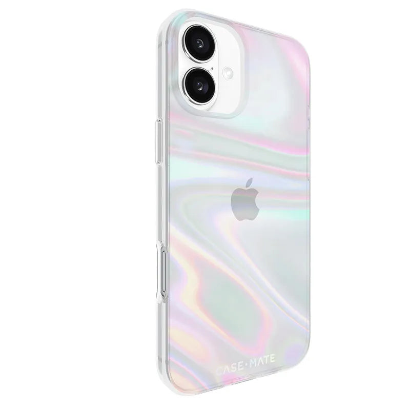 Case-Mate Soap Bubble – dėklas „iPhone 16 Plus“ (vaivorykštinis)