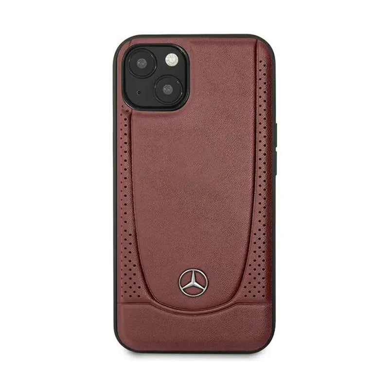 „Mercedes“ odinis „Urban Line“ dėklas „iPhone 15“ (raudonas)