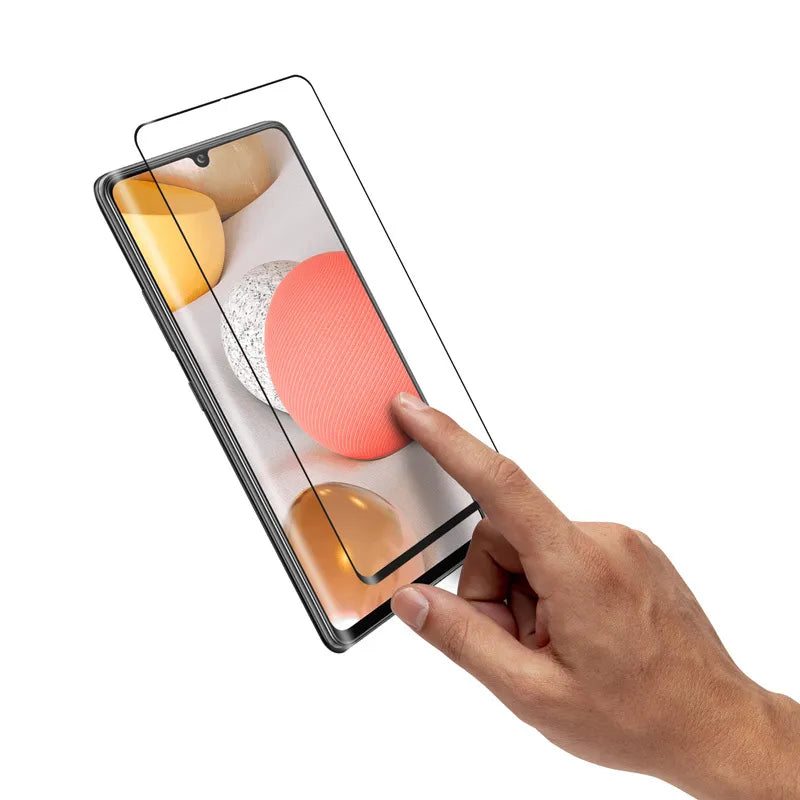 Crong 3D Armor Glass - 9H Full Glue grūdintas stiklas visam Samsung Galaxy A42 5G ekranui