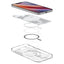 Spigen Ultra Hybrid Mag MagSafe – dėklas skirtas iPhone 17e / 16e (Zero One White)