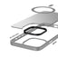 Crong Hybrid Frost MAG Cover – iPhone 15 Pro Max MagSafe dėklas (pilkas)