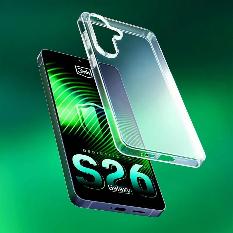 3MK Clear Case – dėklas Samsung Galaxy S26 (skaidrus)