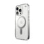 Speck Presidio Perfect-Clear ClickLock & MagSafe dėklas - iPhone 16 Pro (skaidrus / chromo apdaila / Serene Silver)