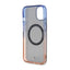 BMW Gradient Bumper MagSafe – dėklas „iPhone 14“ (pilkas)