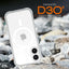 Case-Mate Tough D3O MagSafe – dėklas iPhone 16 Plus (skaidrus)