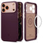 Spigen Nano Pop Mag MagSafe – dėklas iPhone 17 Pro (Burgundy Bean)