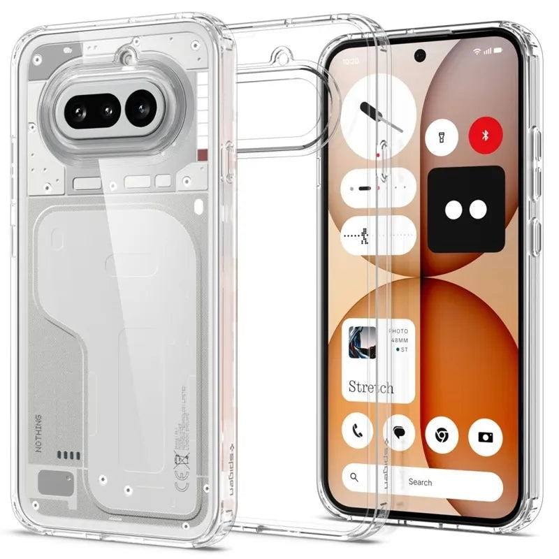 Spigen Ultra Hybrid – dėklas Nothing Phone 4a (skaidrus)
