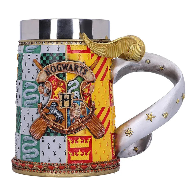 Harry Potter – nerūdijančio plieno puodelis / „Auksinio šmotelio“ formos puodelis dovanų dėžutėje, 600 ml