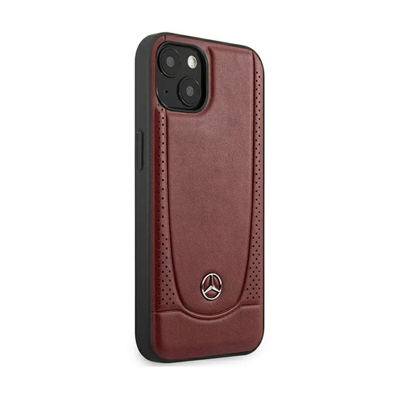 „Mercedes“ odinis „Urban Line“ dėklas „iPhone 15“ (raudonas)