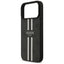 Guess 4G Printed Stripes MagSafe - Dėklas iPhone 17 Pro Max (juodas)