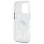 Karl Lagerfeld IML Metal Karl & Choupette Head MagSafe – dėklas iPhone 15 Pro Max (Baltas)