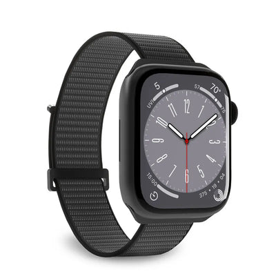 PURO Nylon Sport – Apple Watch dirželis 38/40/41/42 mm (juodas)
