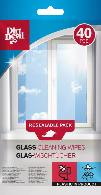 Dirt Devil stiklo valymo servetėlės 18 × 20 cm 871125249559