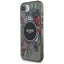 Guess IML Flowers MagSafe – dėklas iPhone 16e (juodas)