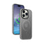 Crong Hybrid Frost MAG Cover – iPhone 15 Pro Max MagSafe dėklas (pilkas)