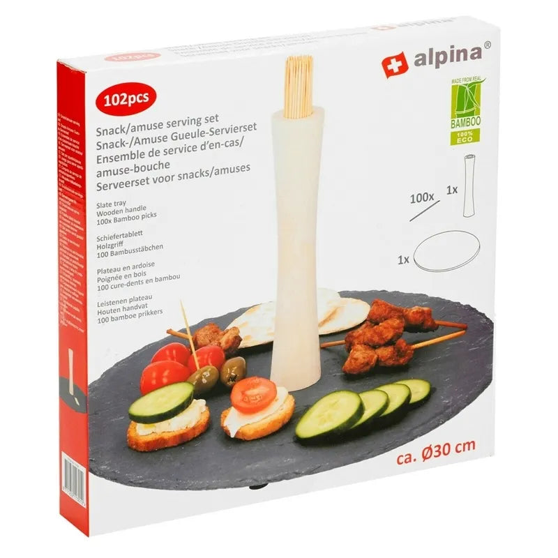 Alpina - užkandžių serviravimo rinkinys 30 cm