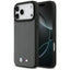 BMW M Quilted Logo MagSafe – „iPhone 17 Pro Max“ dėklas (antracito spalvos)