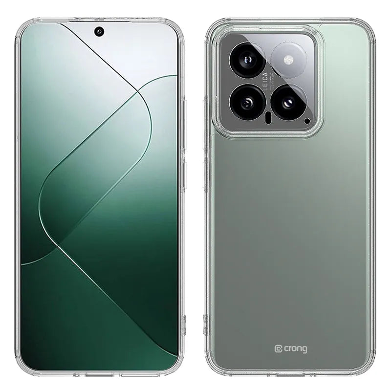 „Crong Crystal Shield Cover“ – „Xiaomi 14“ dėklas (skaidrus)