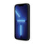 BMW Signature Liquid Silicone MagSafe dėklas, skirtas iPhone 14 Pro (juodas)