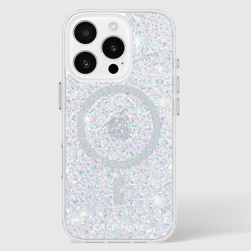 Case-Mate Twinkle MagSafe – dėklas, skirtas iPhone 16 Pro (Disco)