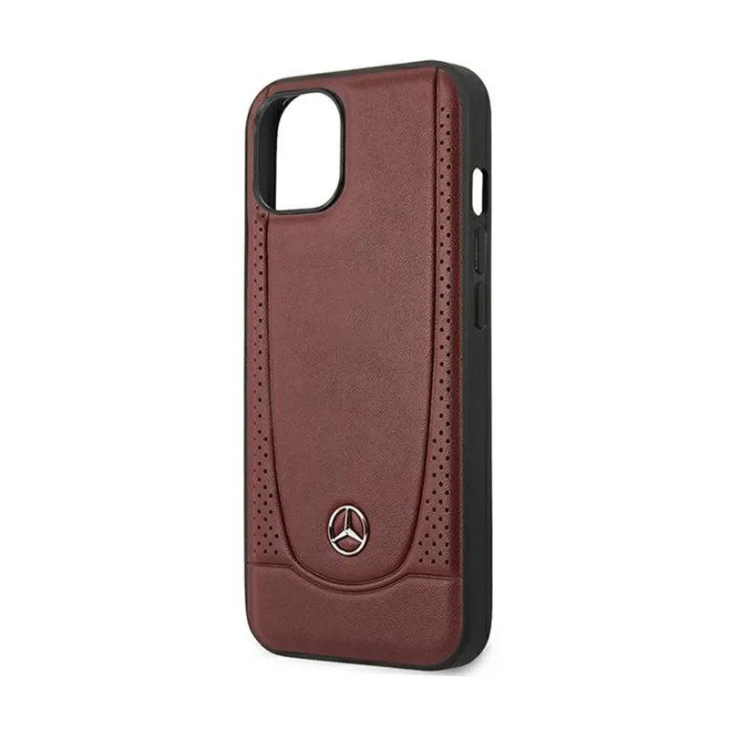„Mercedes“ odinis „Urban Line“ dėklas „iPhone 15“ (raudonas)