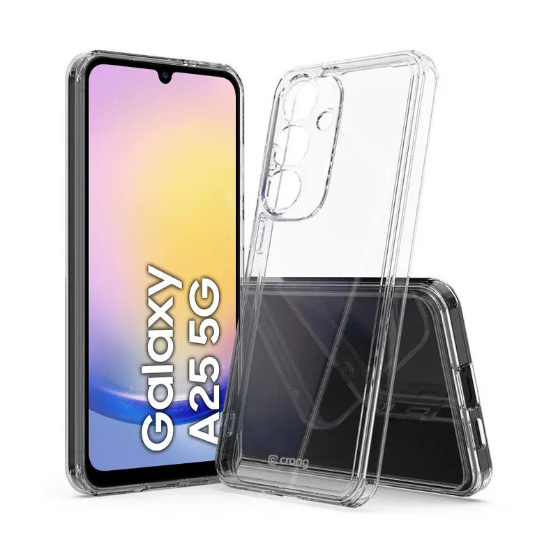 Crong Crystal Shield Cover – dėklas Samsung Galaxy A25 5G (skaidrus)