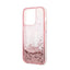 Karl Lagerfeld Liquid Glitter Big Logo dėklas – dėklas iPhone 14 Pro telefonui (rožinis)