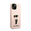 Karl Lagerfeld Silicone NFT Ikonik – Dėklas iPhone 14 Plus (rožinis)