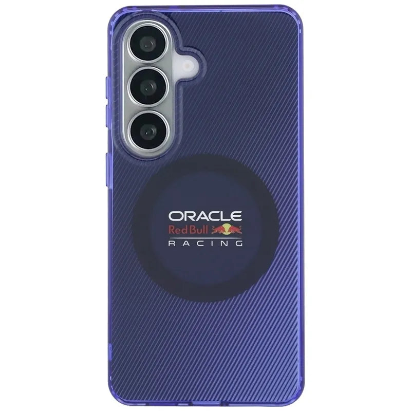 Red Bull Double Layer Blended Lines MagSafe – Samsung Galaxy S26 dėklas (tamsiai mėlynas)