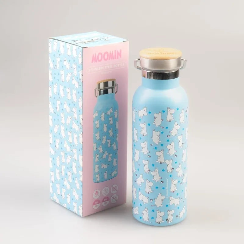 Muminai – nerūdijančio plieno termogertuvė su rankenėle 500 ml