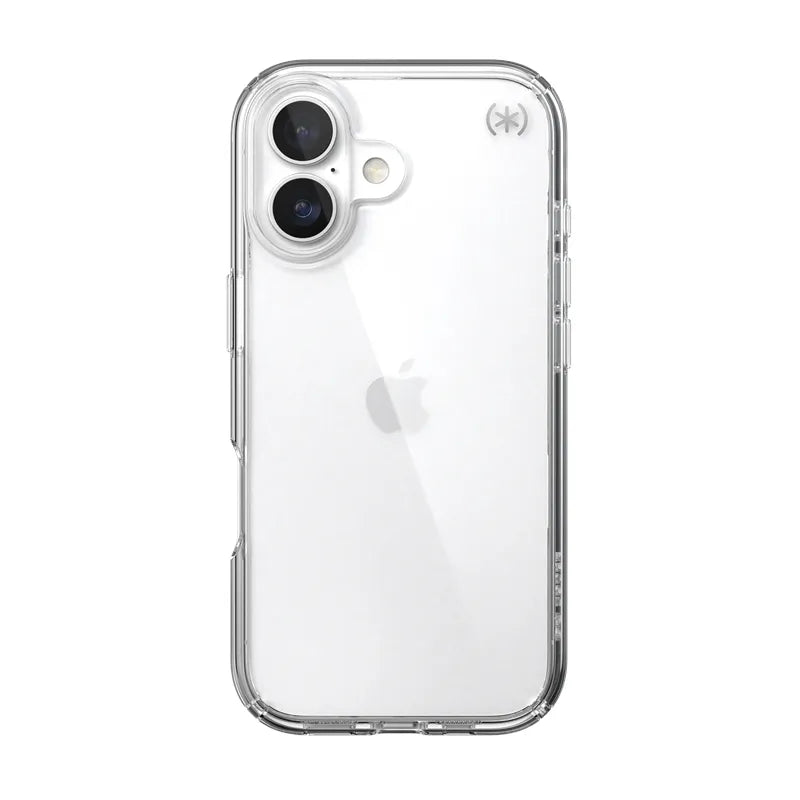 Speck Presidio Perfect-Clear – iPhone 17 dėklas (skaidrus)