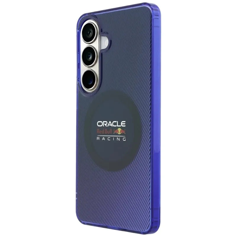 Red Bull Double Layer Blended Lines MagSafe – Samsung Galaxy S26 dėklas (tamsiai mėlynas)